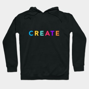 Colorful Create Hoodie